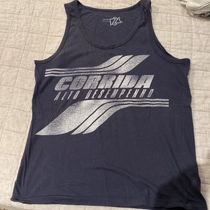 Forever 21 navy blue tank top in a medium